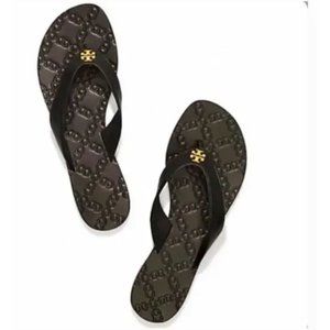 Tory Burch Monroe Sandal Black Size 8M